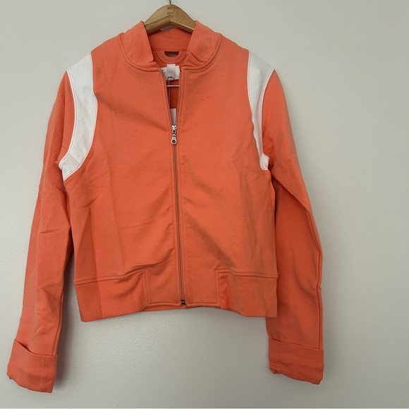 FAL jeffrey grubb Jackets & Blazers - FAL by Jeffrey Grubb orange full zip jacket NWT L